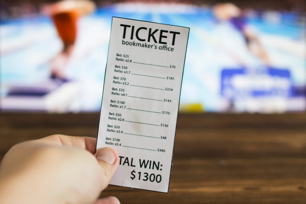 Picture of sample Bookmaker office's ticket